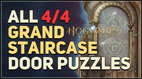 All Grand Staircase Door Symbol Puzzles Hogwarts Legacy